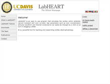 Tablet Screenshot of labheart.org